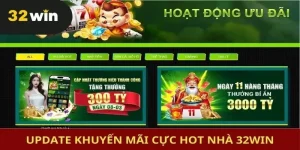 32win khuyến mãi